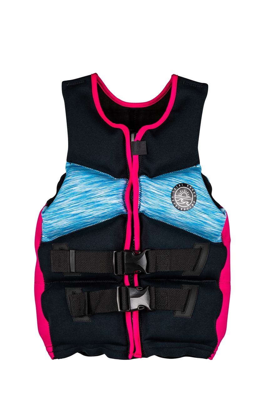 Radar TRA Girls CGA Life Vest Vibr Mesh BlkPnk