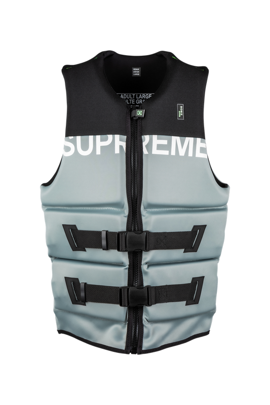 Ronix Supreme Yes US/CA CGA Life Vest Charcoal Grey Black 2022