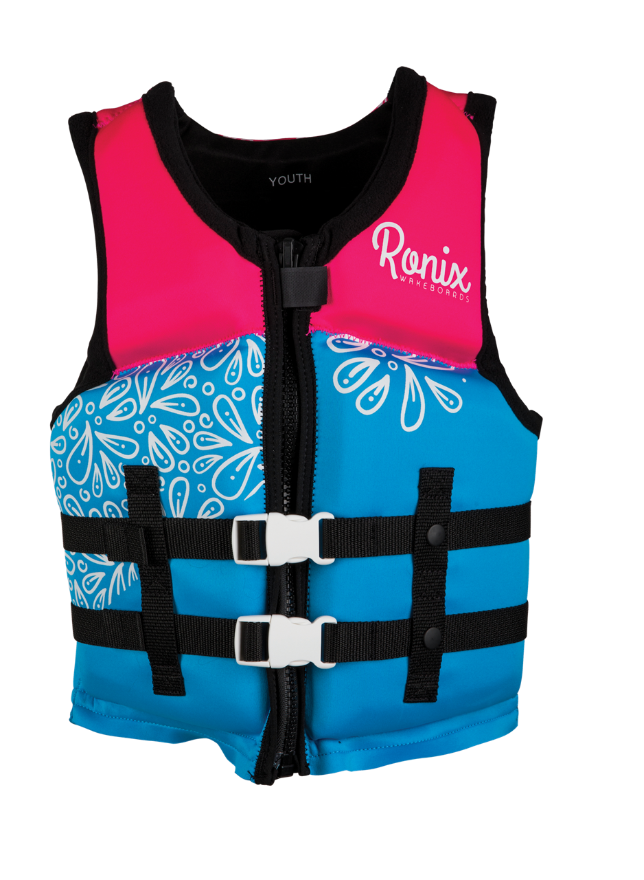 Ronix Vest August - Girls CGA Life Vest - Youth 2025