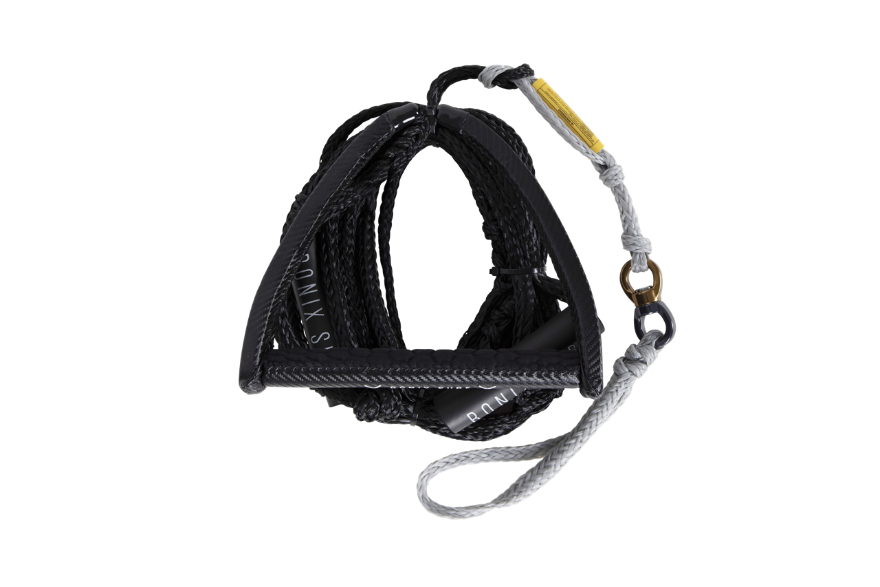 Ronix Spinner Carbon Synthetic Wakesurf Rope and Handle