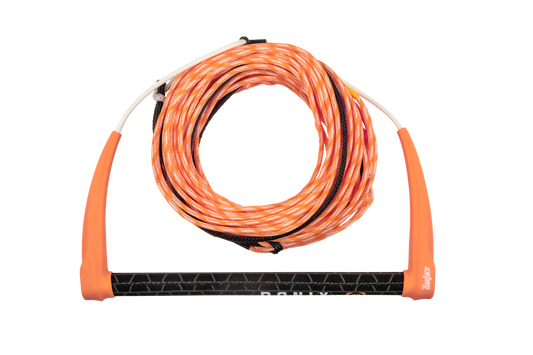 Ronix Women's Combo Hide Grip 1 in. Dia. w/70ft. 4-Sect. Rope Peach/White 2025