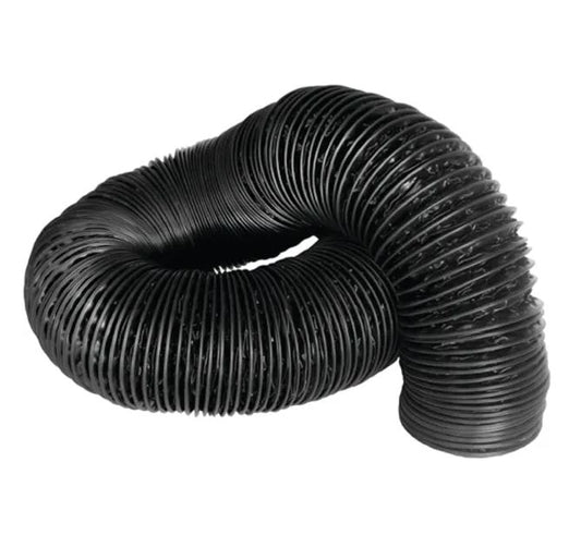 Trident Vent Hose Black 4" Foot