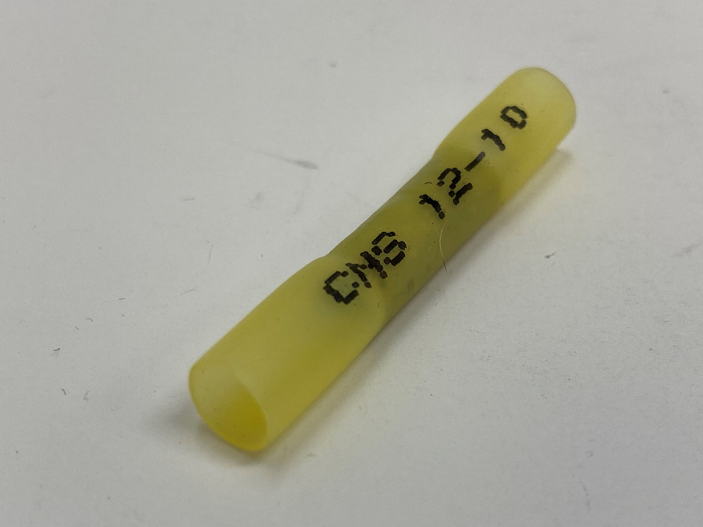 Heat Shrink Butt Splice Yellow