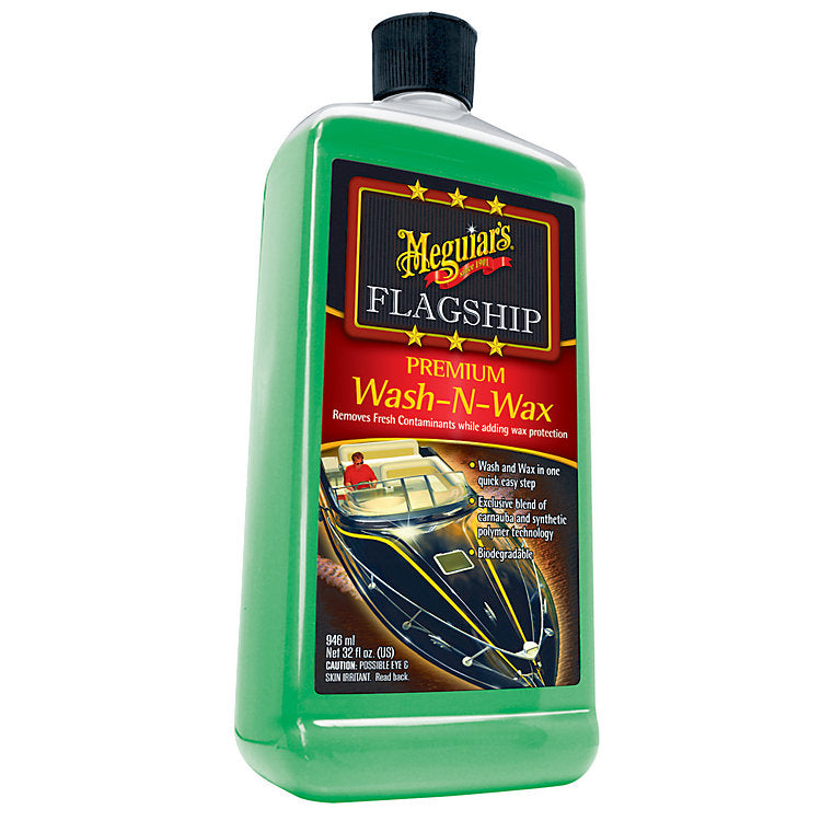 Meguiars M4232 Flagship Wash N Wax 32 oz