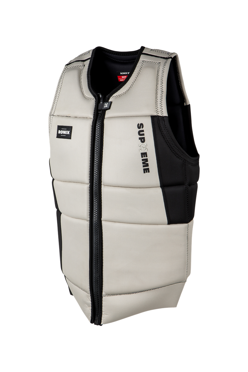 Ronix Vest Supreme CE Approved Impact Vest Sand Black