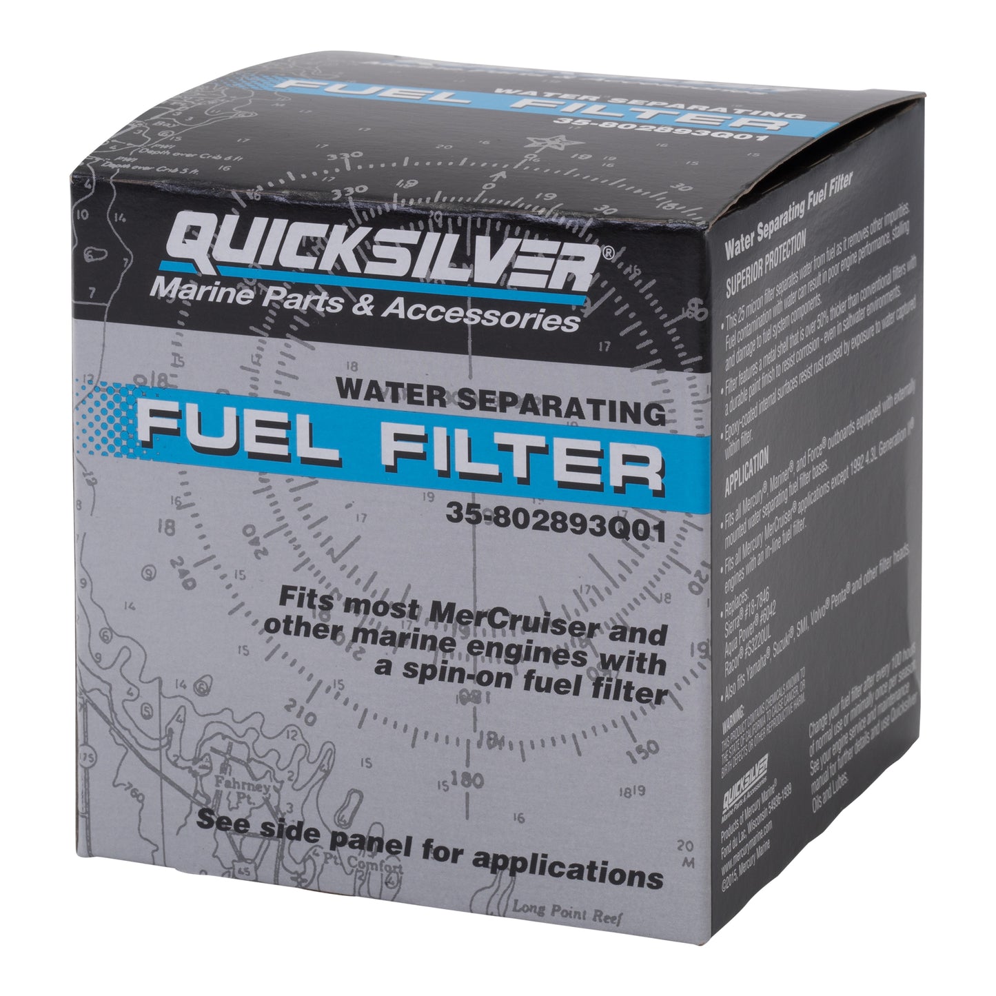 Quicksilver 802893Q01 Water Separating Fuel Filter