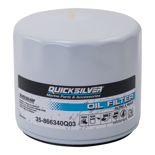 Quicksilver 866340Q03 MerCruiser Marine Oil Filter – 4.5L & 6.2L
