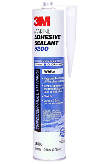 3M Marine Adhesive Sealant 5200 White 10 oz