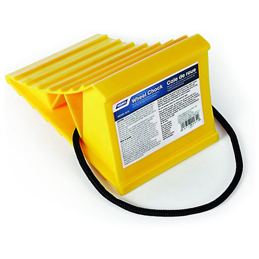 Camco Wheel Chock Yellow