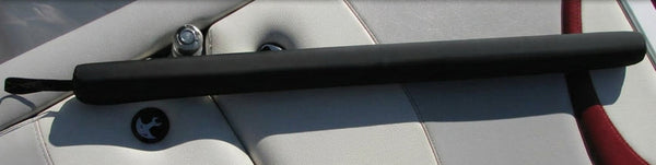 48-inch black wakeboard shock tube and boat rope protector