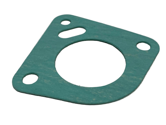 side view of the green indmar thermostat gasket 3 bolt