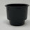 Cup Holder 3-1/2" Dual Stack Black Plastic