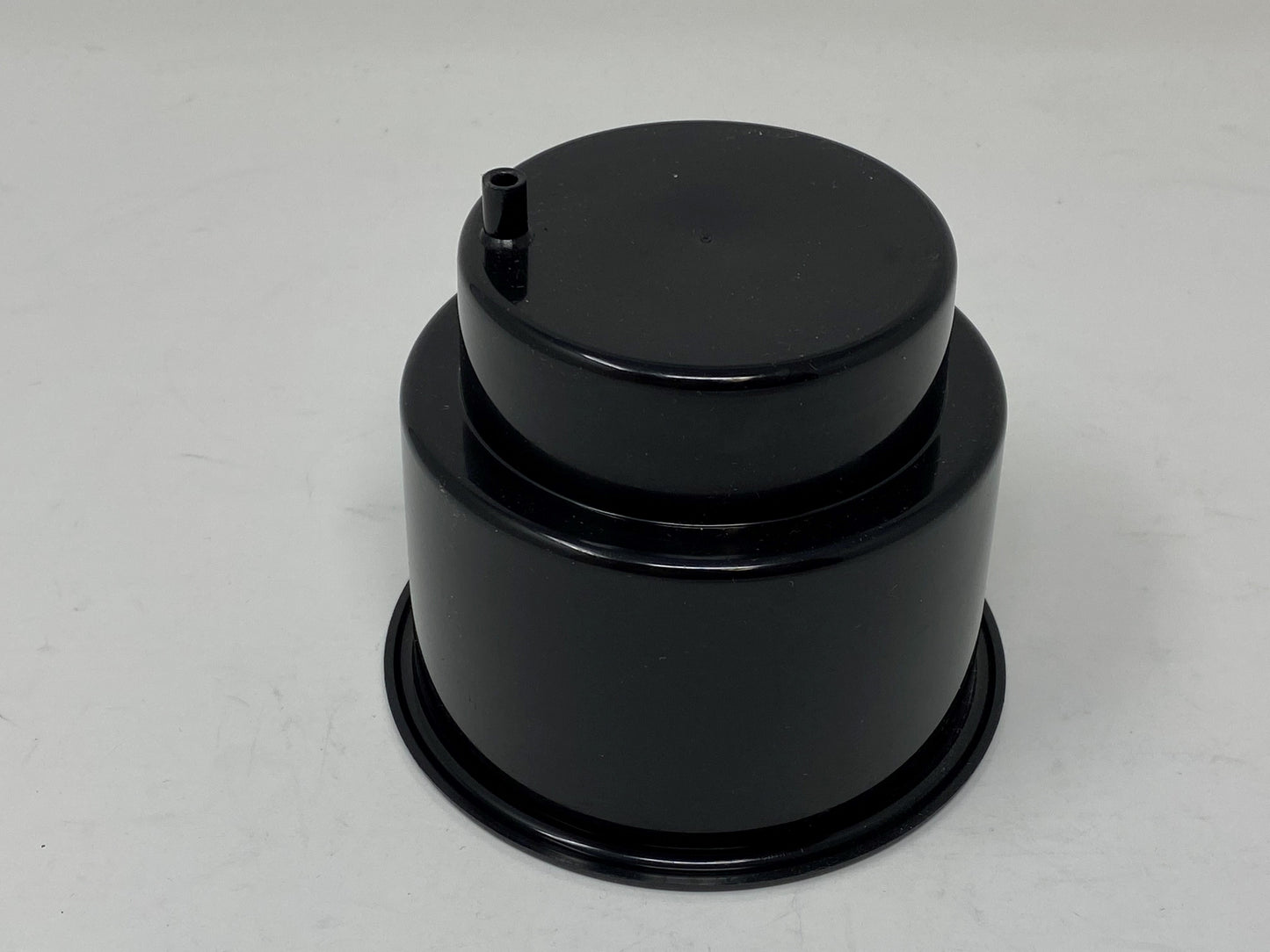 Cup Holder 3-1/2" Dual Stack Black Plastic