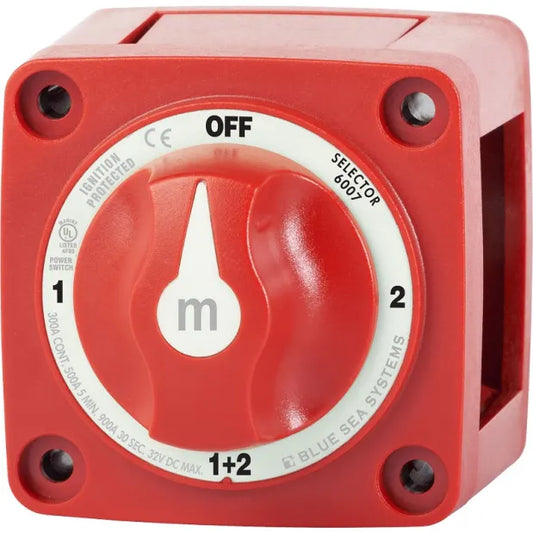 Blue Seas M-Series Battery Switch 4-Position