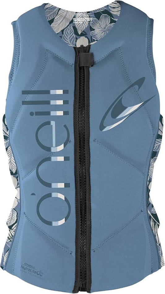 Oneill Vest Slasher 10 Denim/Palm