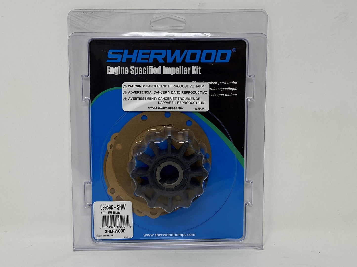 Sherwood 09959K Neoprene Impeller Service Kit