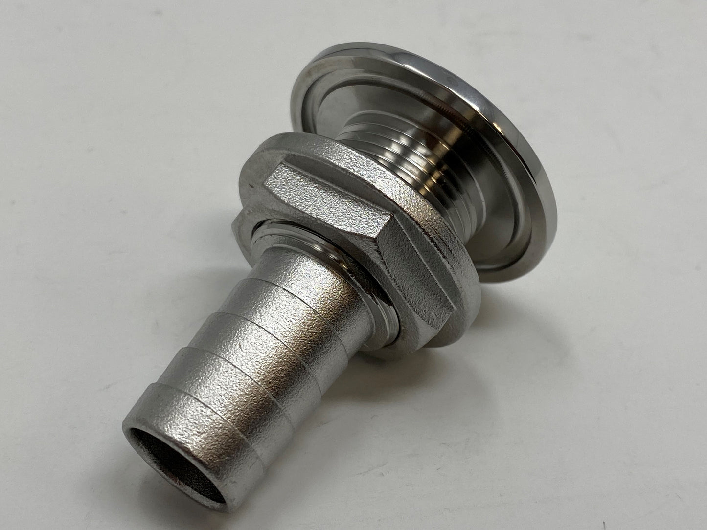 Ballast 3/4" Stainless Steel Thru-Hull Drain Fitting