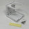 Flip Up Adjustable Cup Holder White