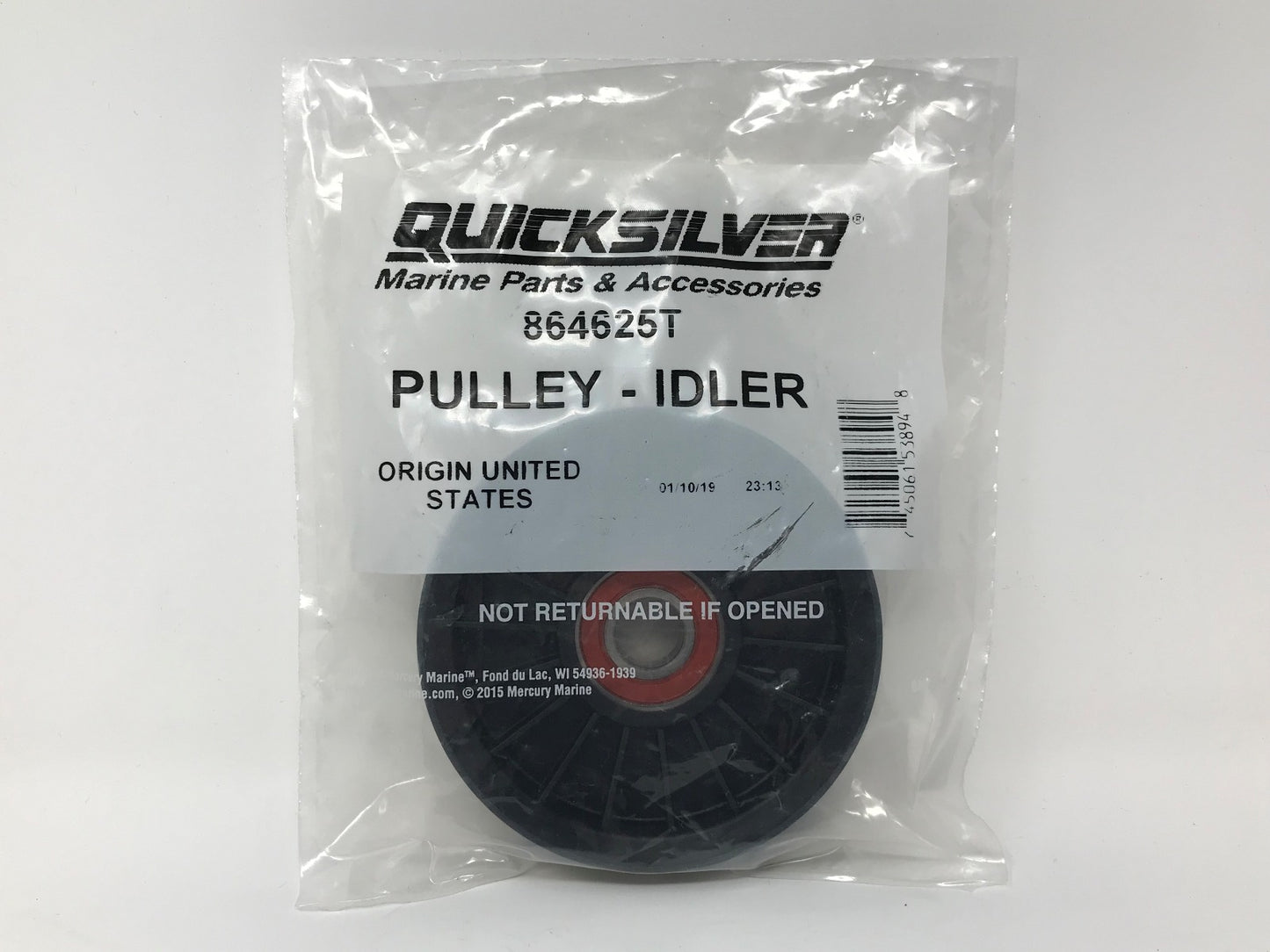 Quciksilver 564625T 4.25" Serpentine Idler Pulley