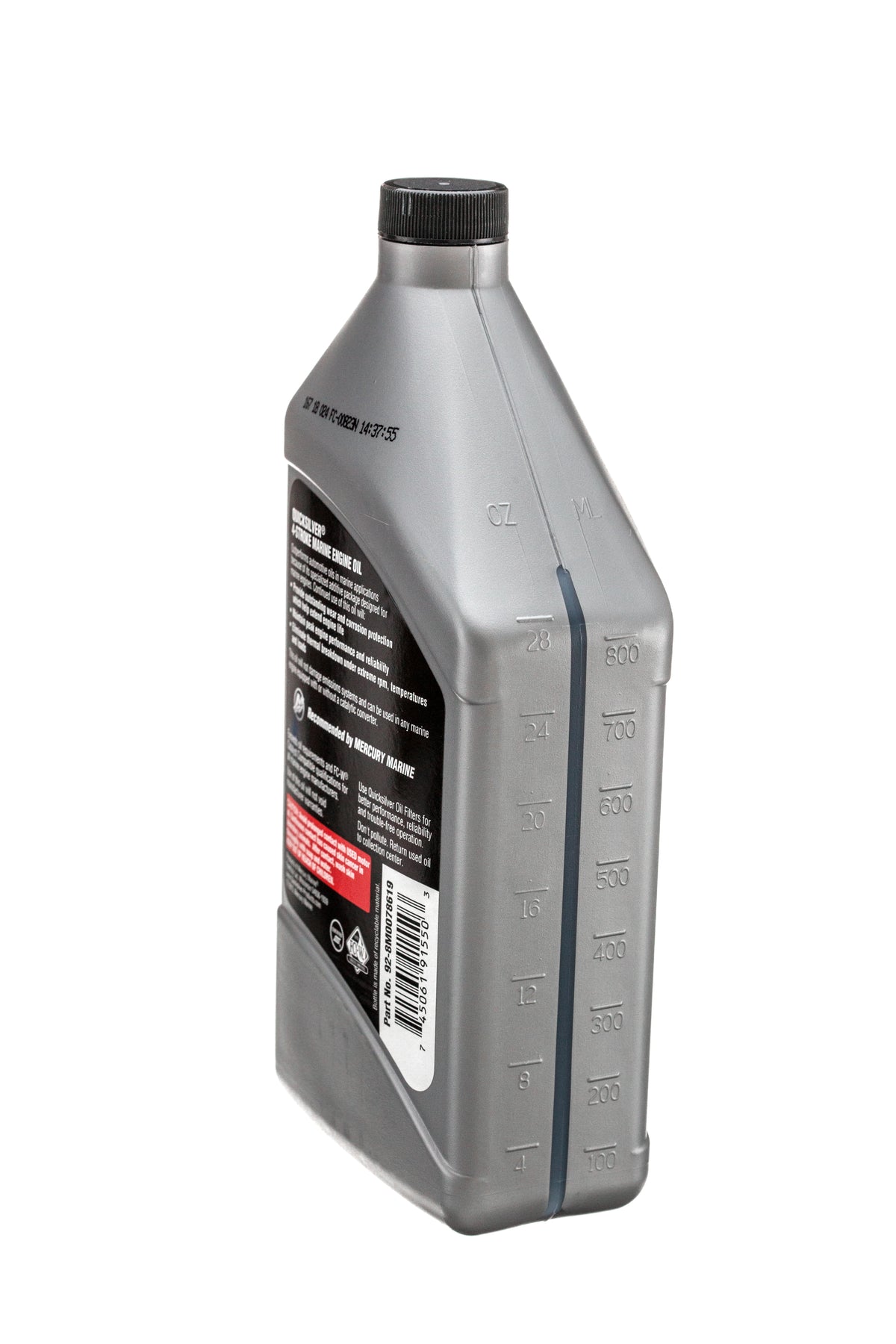 Quicksilver 25W-40 4-Stroke Marine Engine Oil - 8M0078619