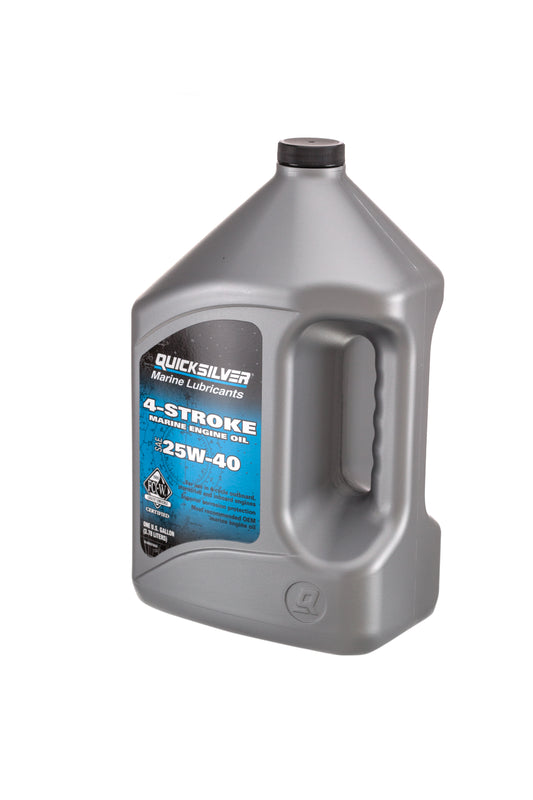 Quicksilver Oil 25W40 Gallon