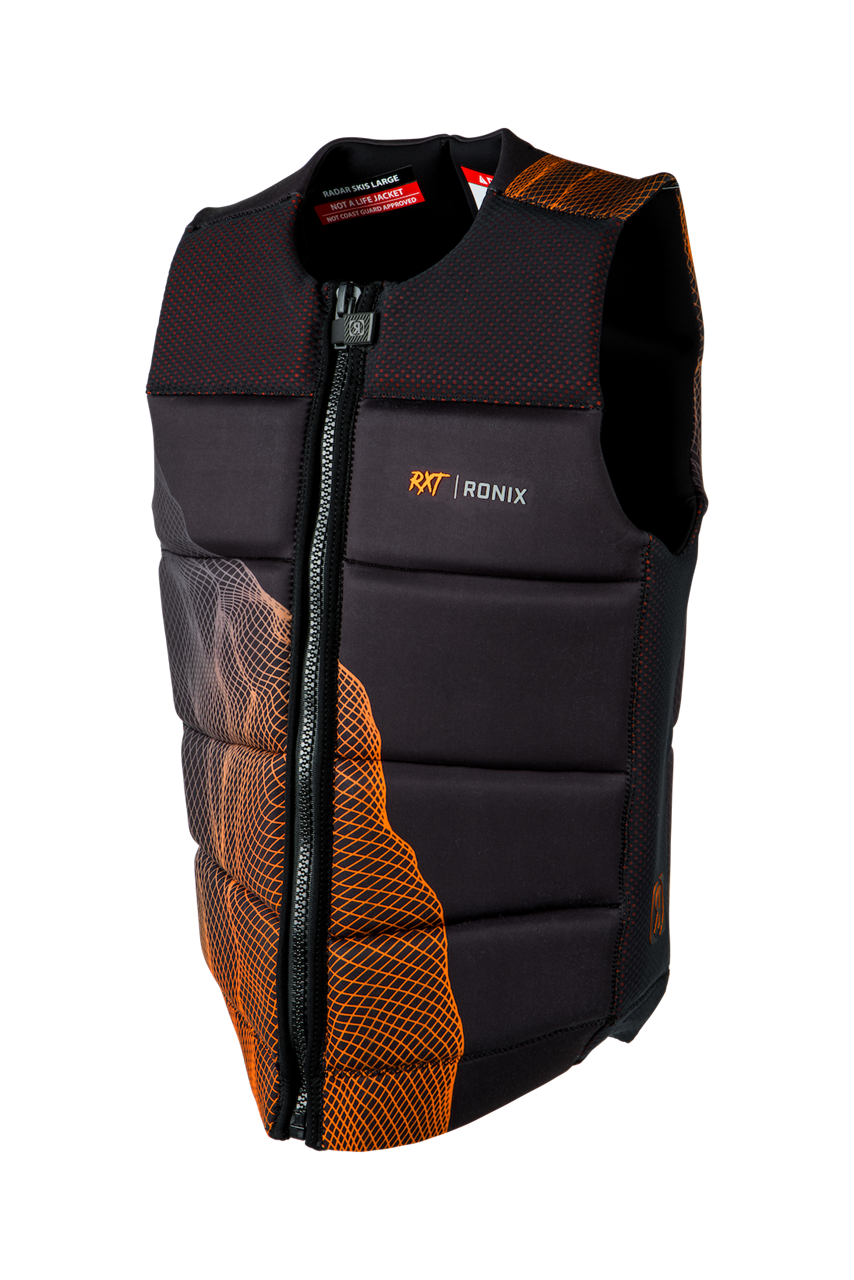 Ronix Vest RXT CE Approved Impact Vest Electro Orange Black