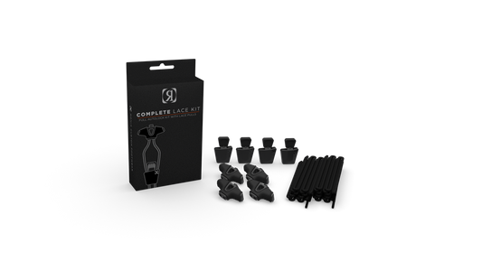 Ronix Hardware Ronix Complete Lace Kit Black (set of 4 Laces, 4 AutoLocks, 4 Pull Handles) Black 2023