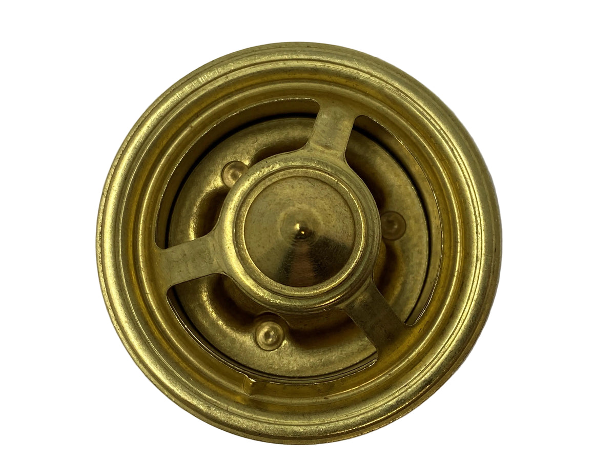 top view of the bottom of a 160 degree marine thermostat