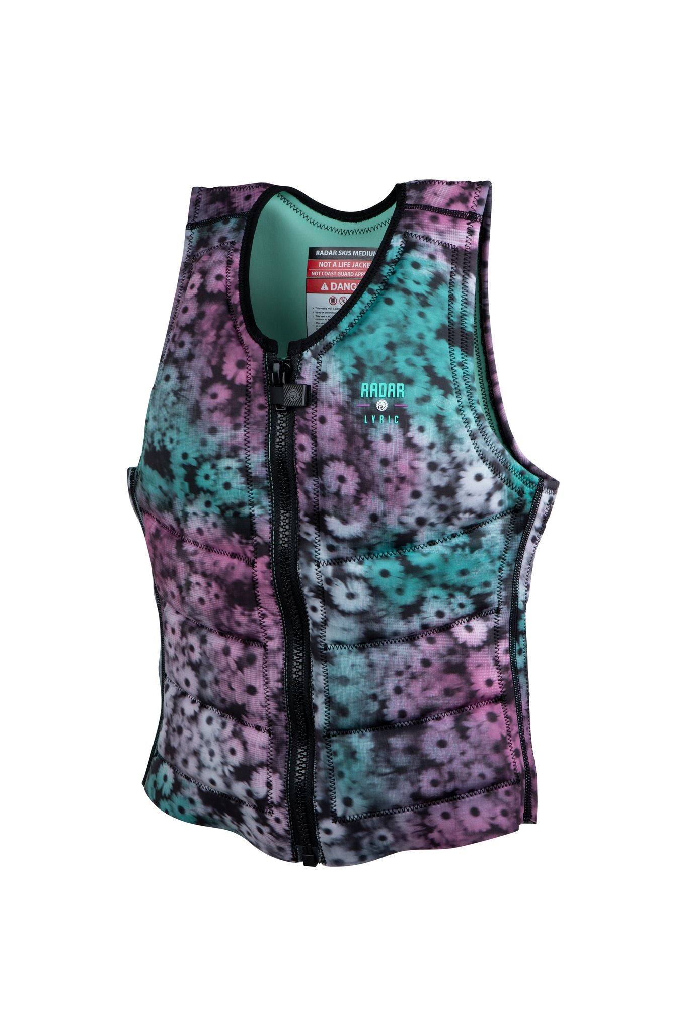 Radar Lyric - Women's Impact Vest - Black / Floral Fade - XS 2022