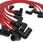 Close up image of indmar delco ignition spark plug wire set