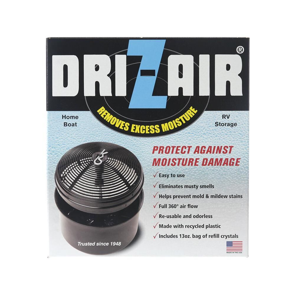 Dri-Z-Air Dehumidifier & Moisture Absorber - Includes 13 oz Crystals