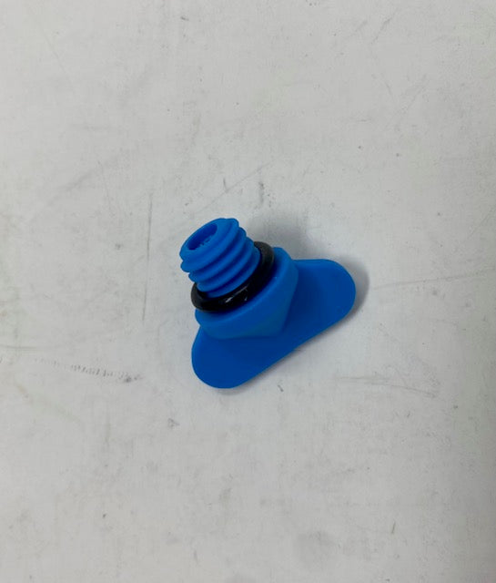Malibu Drain Plug, Blue 1/2"