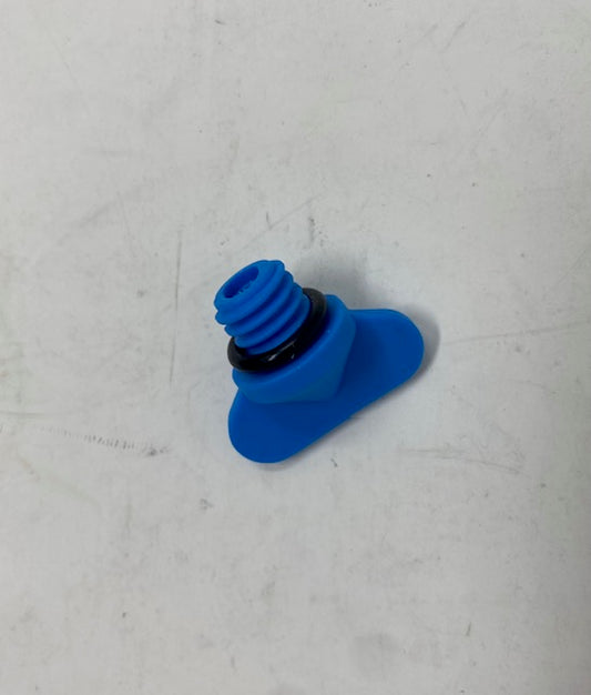 Malibu Drain Plug, Blue 1/2"