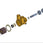 Johnson Impeller Raw Water Pump Cover Brass Screw