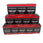 Stack of Plumas Marine Engine Parts oil filter boxes on a white background