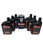 Collection of Indianar oil bottles on a white surface
