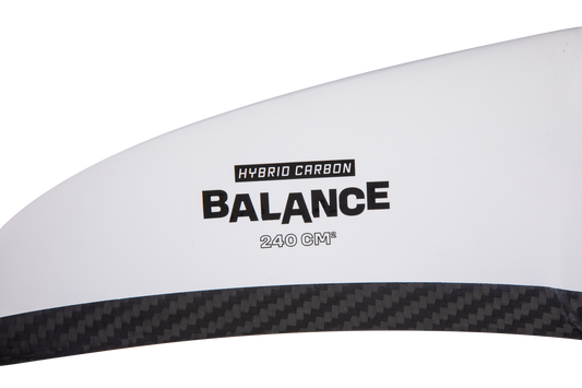 Ronix Foil Rear Stabilizer Hybrid Carbon White/Black 240cm