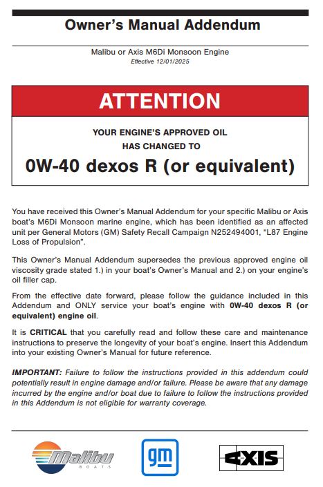 Malibu Oil 5W-30 Full Synthetic Quart