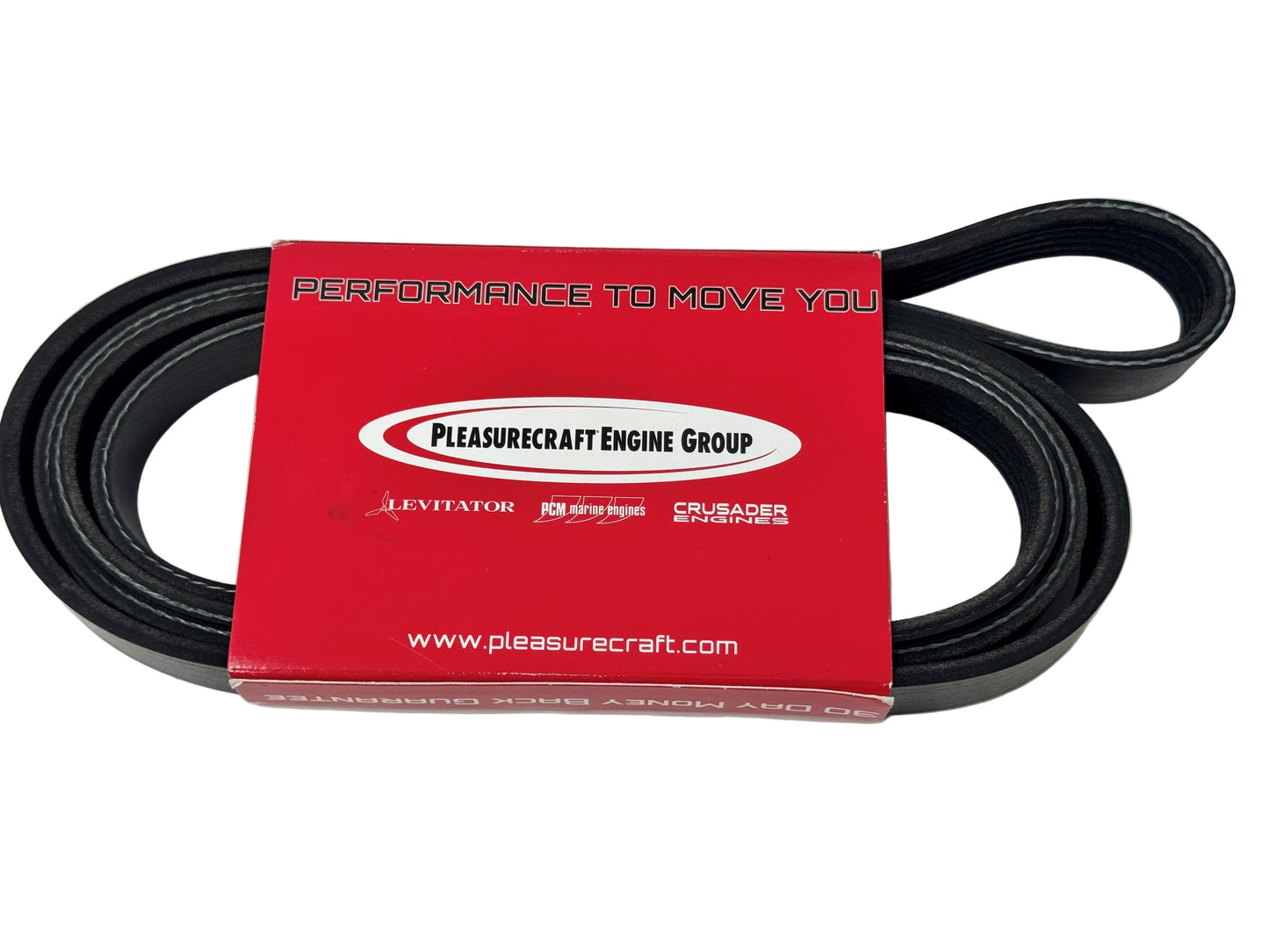 PCM R066038 belt for PCM Engines. PCM Belt Serpentine 6.2L S/C Accessory Belt