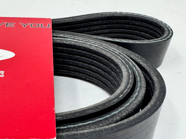 PCM R066038 belt for PCM Engines. PCM Belt Serpentine 6.2L S/C Accessory Belt
