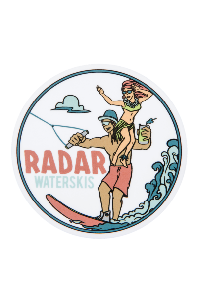 Radar Sticker Ski Team