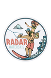 Radar Sticker Ski Team