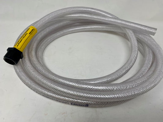 Heater Craft Shower Hose, Plastic - Clear 15'