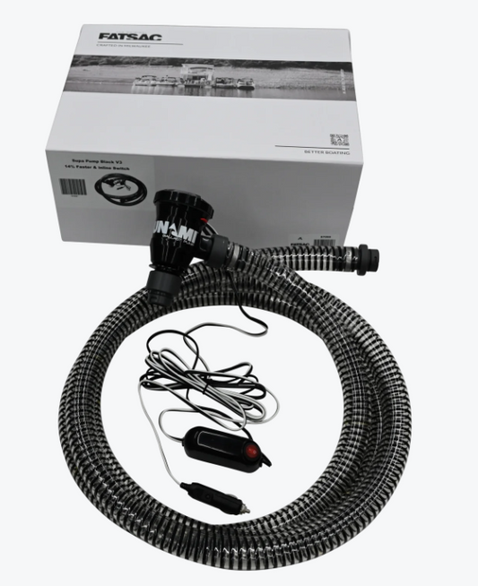 Fatsac Supa Pump 3.0 - Black w/ inline switch