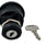 Supra Boat ignition lock cylinder with a key on a white background