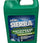 Green bottle of Peak Sierra antifreeze and coolant on a white background