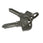 Set of keys on a white background