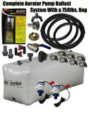 Aerator Pump Ballast System and Fly High 750lbs Bag Kit