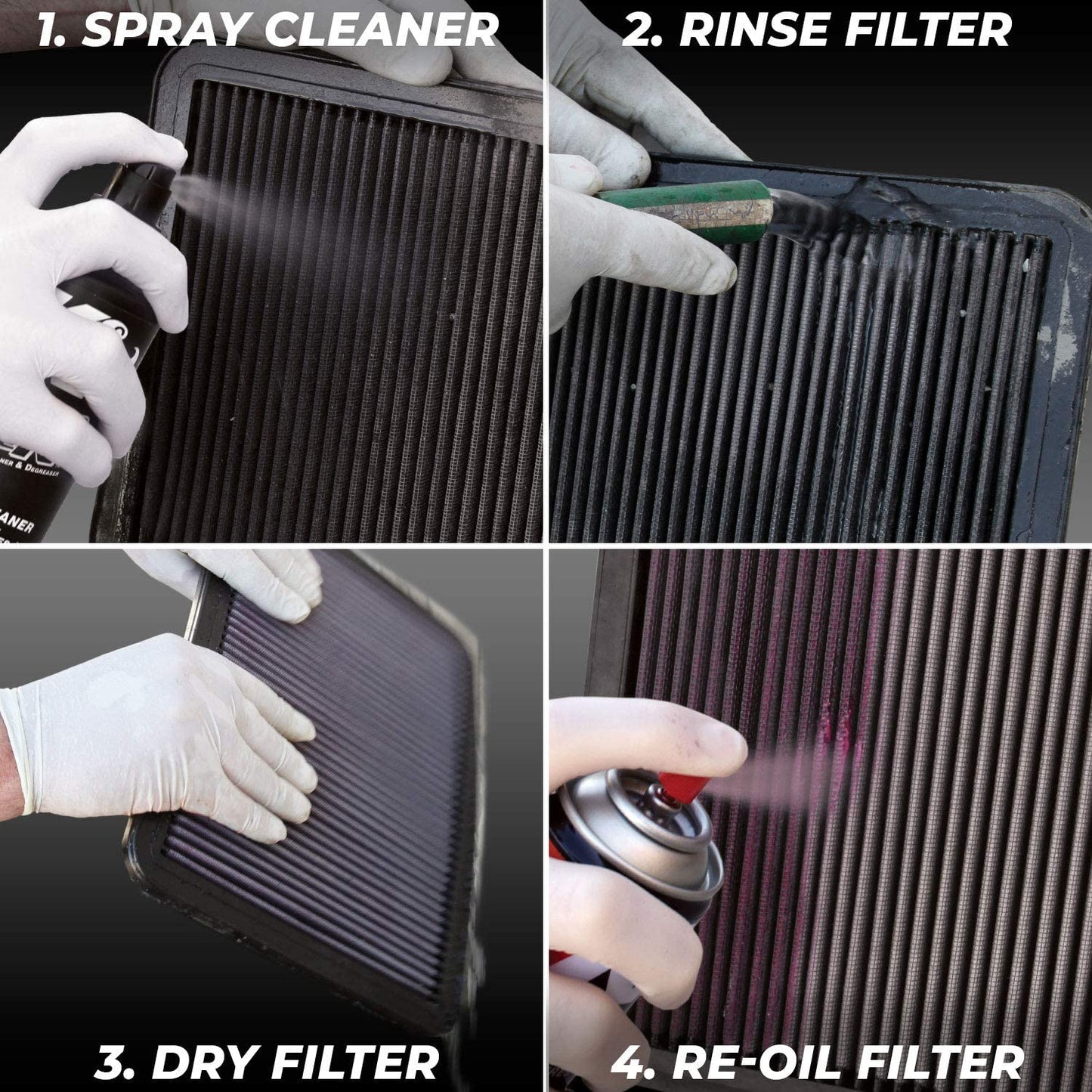 K&N Air Filter Service Cleaner Kit