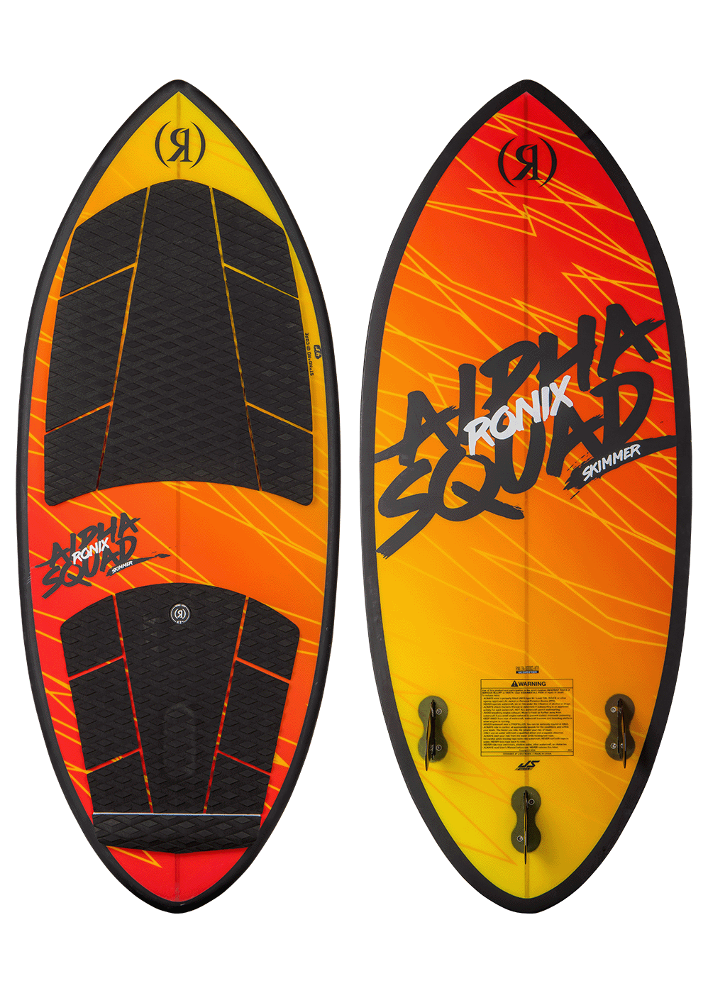 Ronix Alpha Squad Kid's Skim Wakesurf Board 4'2 2025